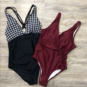 2 Cupshe One Pieces!